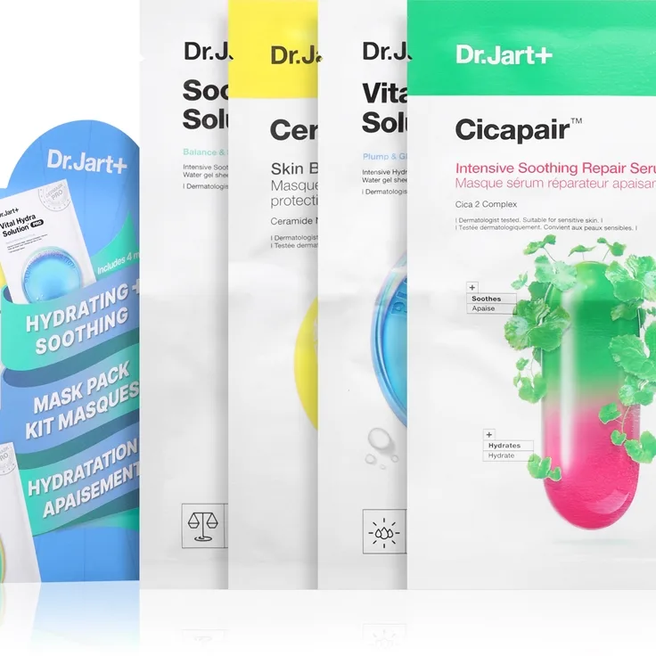 Dr. Jart+ Hydrating & Soothing Mask Kit Presentförpackning