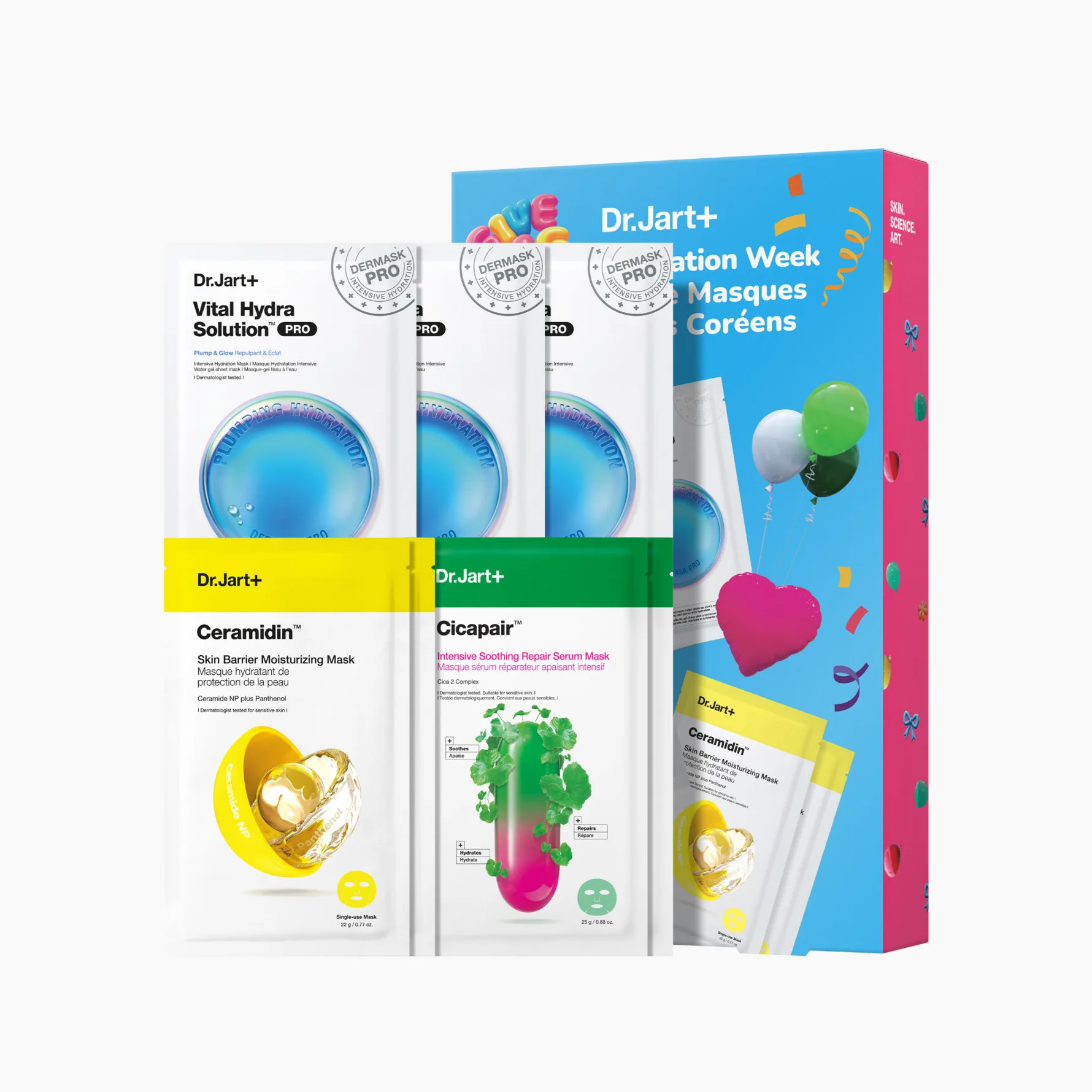 Dr. Jart+ Holiday K-Mask Hydration Week Geschenkset