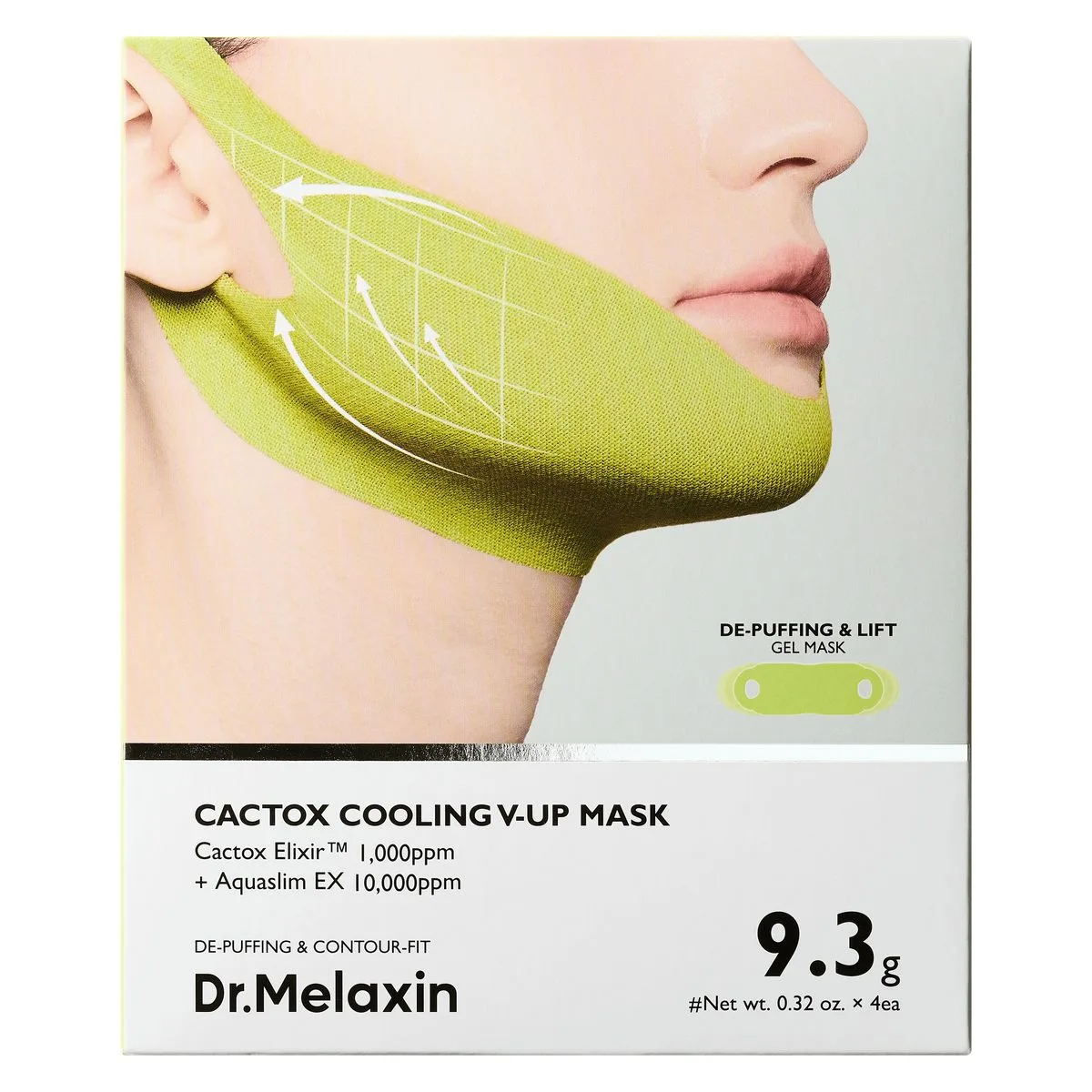 Dr.Melaxin Cactox Cooling V-Up Mask 4pcs