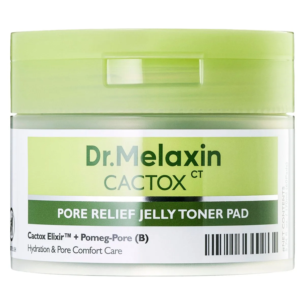 Dr.Melaxin Cactox Pore Relief Jelly Toner Pad 60pads