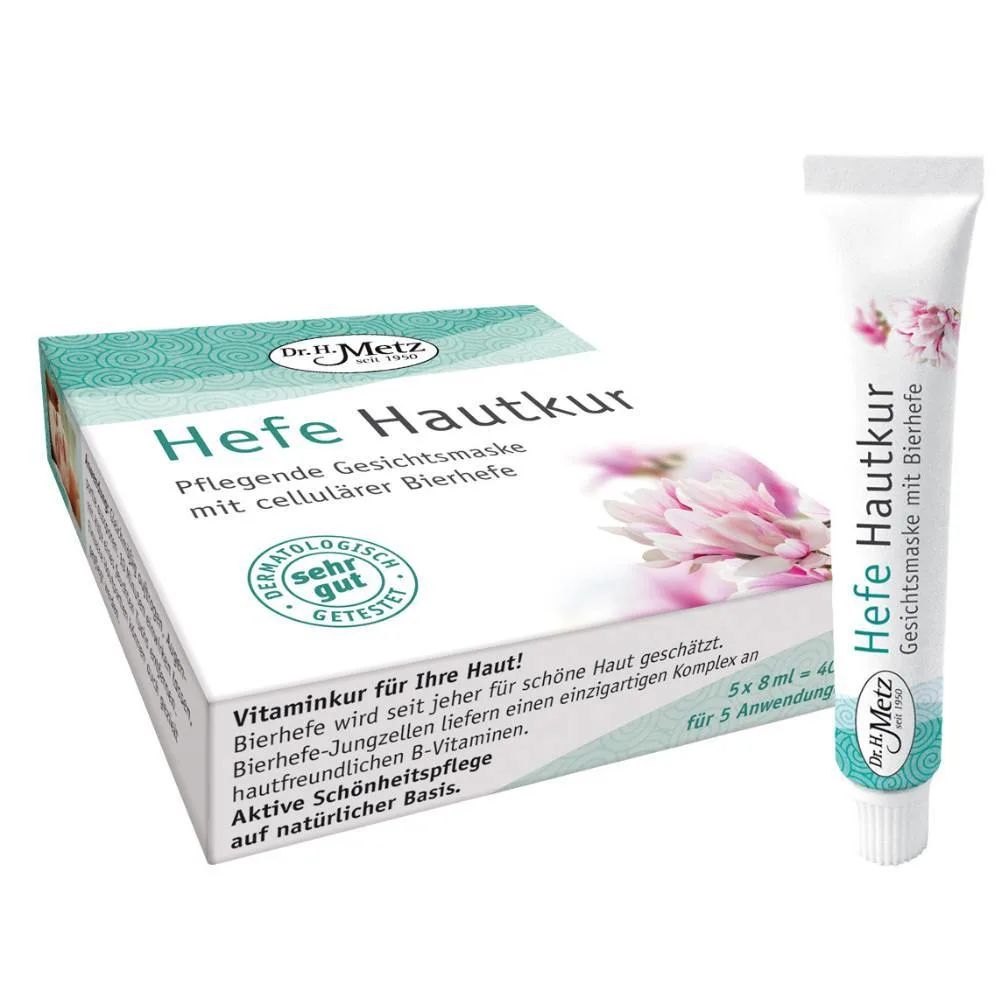 HEFE HAUTKUR Gesichtsmaske 5x8 ml Tube 40 ml Tube
