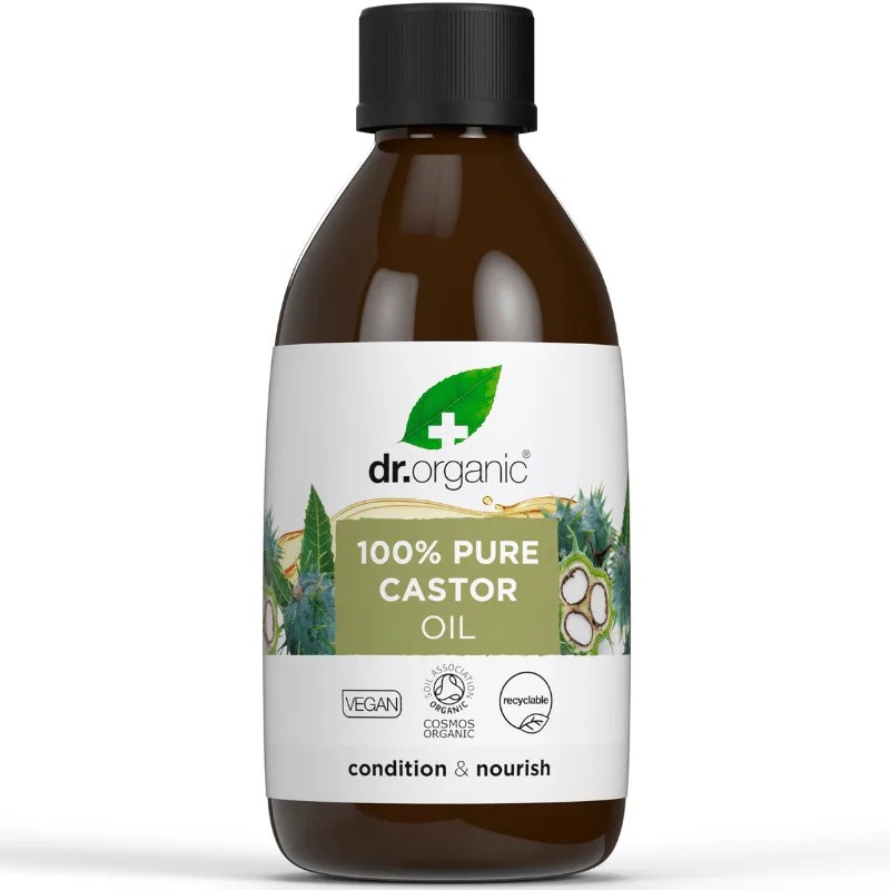Dr. Organic 100% Pure Castor Oil - 250 ml