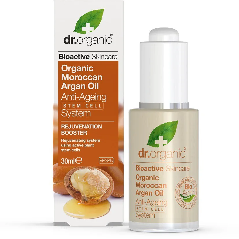 Dr. Organic Argan Facial Serum Anti-Aging Stem Cell System 30 30
