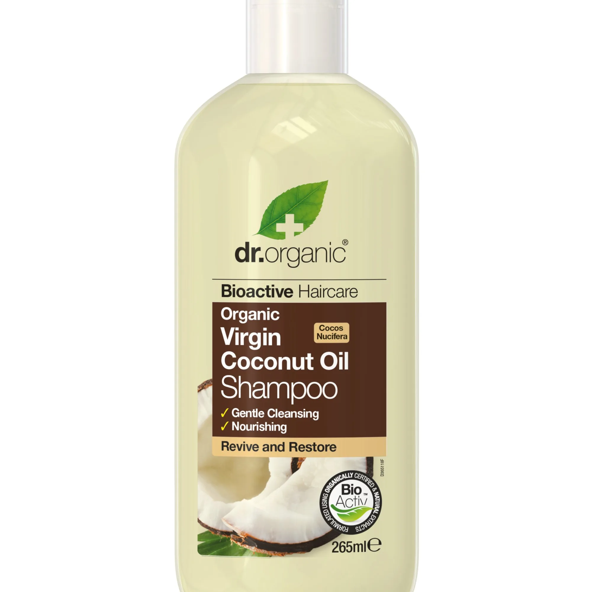 Dr. Organic Coconut Shampoo 265 ml