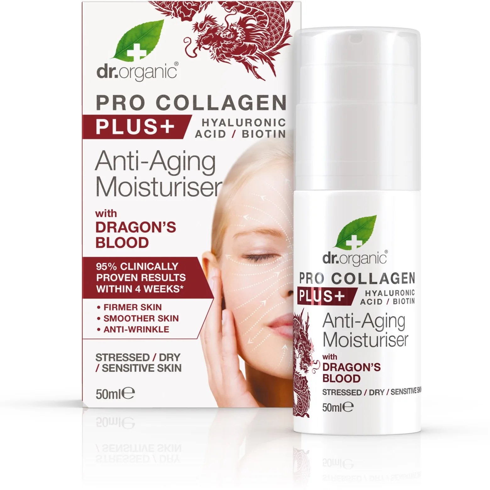 Dr. Organic Collagen Anti-aging Cream Dragon blood 50 ml
