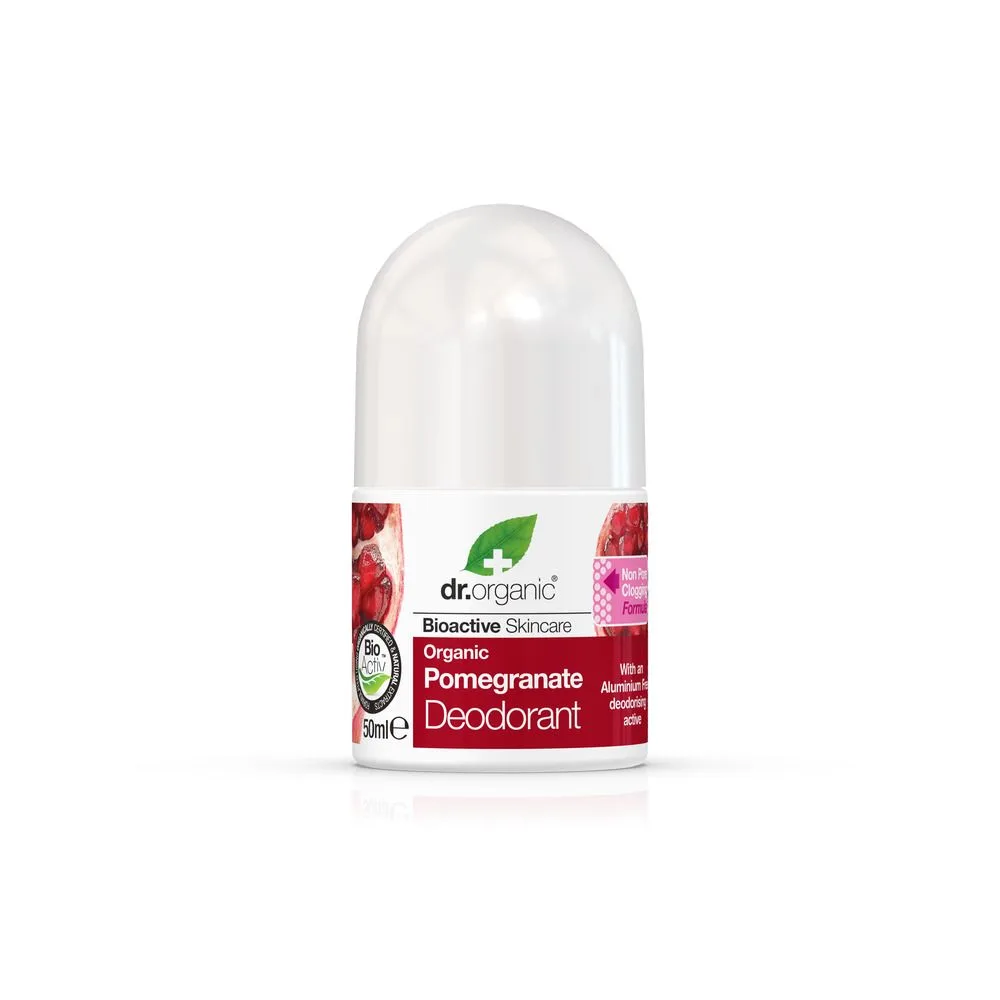 Dr Organic Deo Roll-on Granatäpple 50 ml