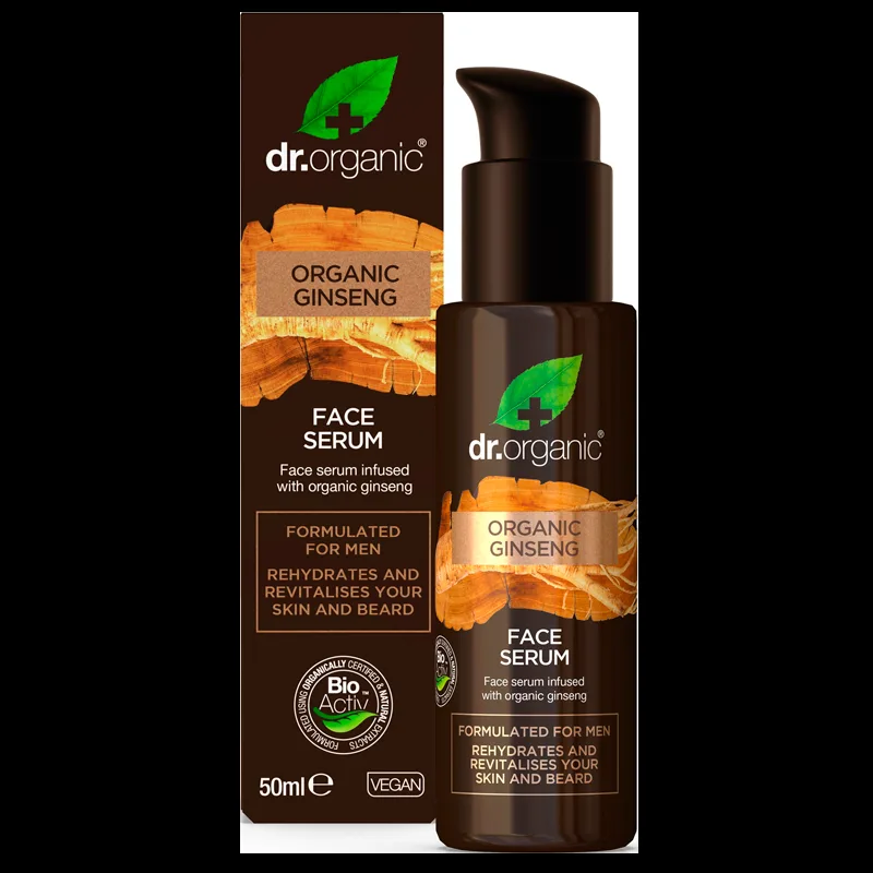 Dr. Organic Mens Ginseng Face Serum (50 ml)
