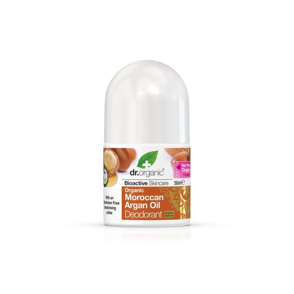 Dr Organic Deo Roll-on Arganolja 50 ml