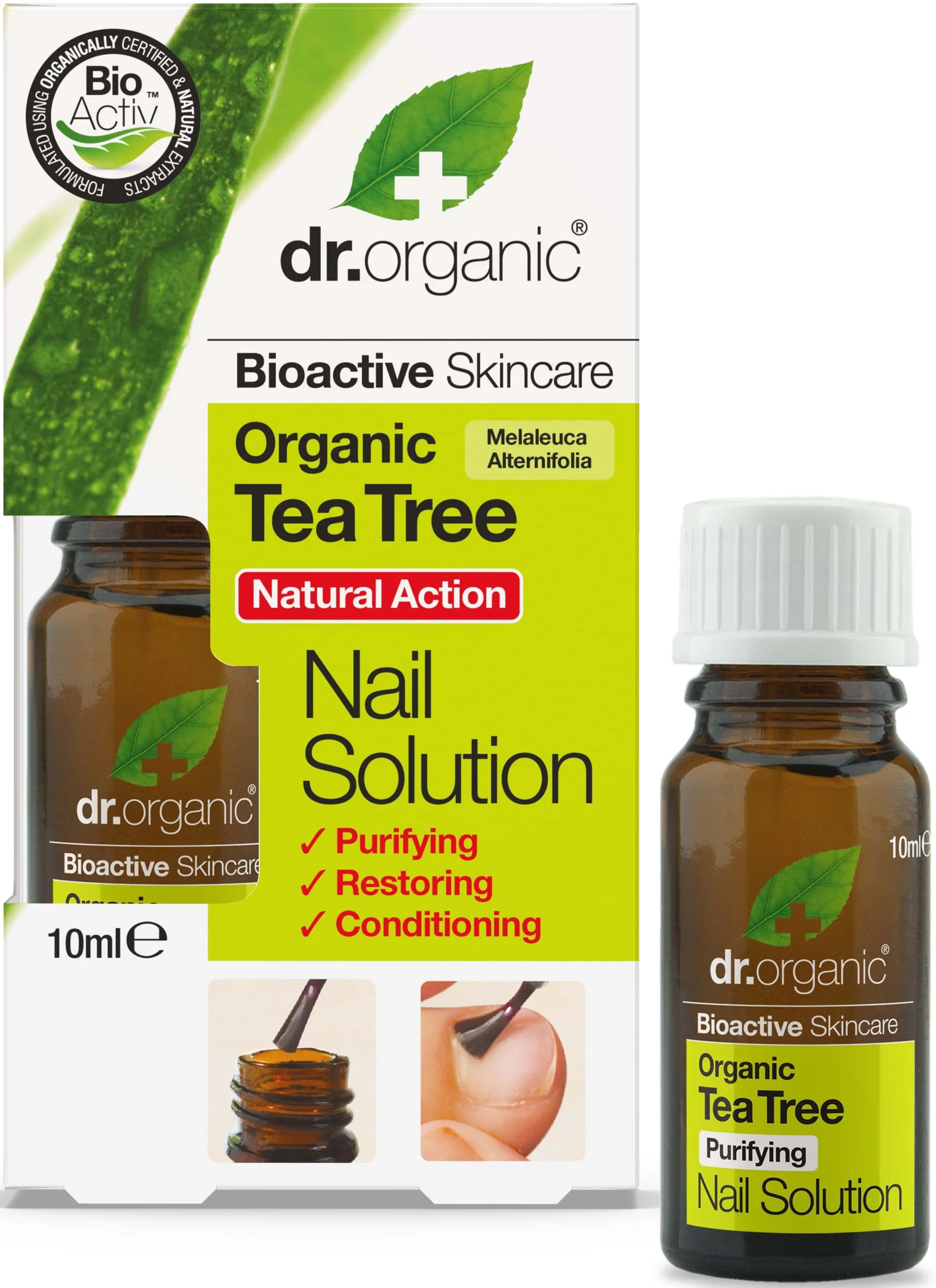 Dr. Organic Tea Tree Nail Solution 10 ml