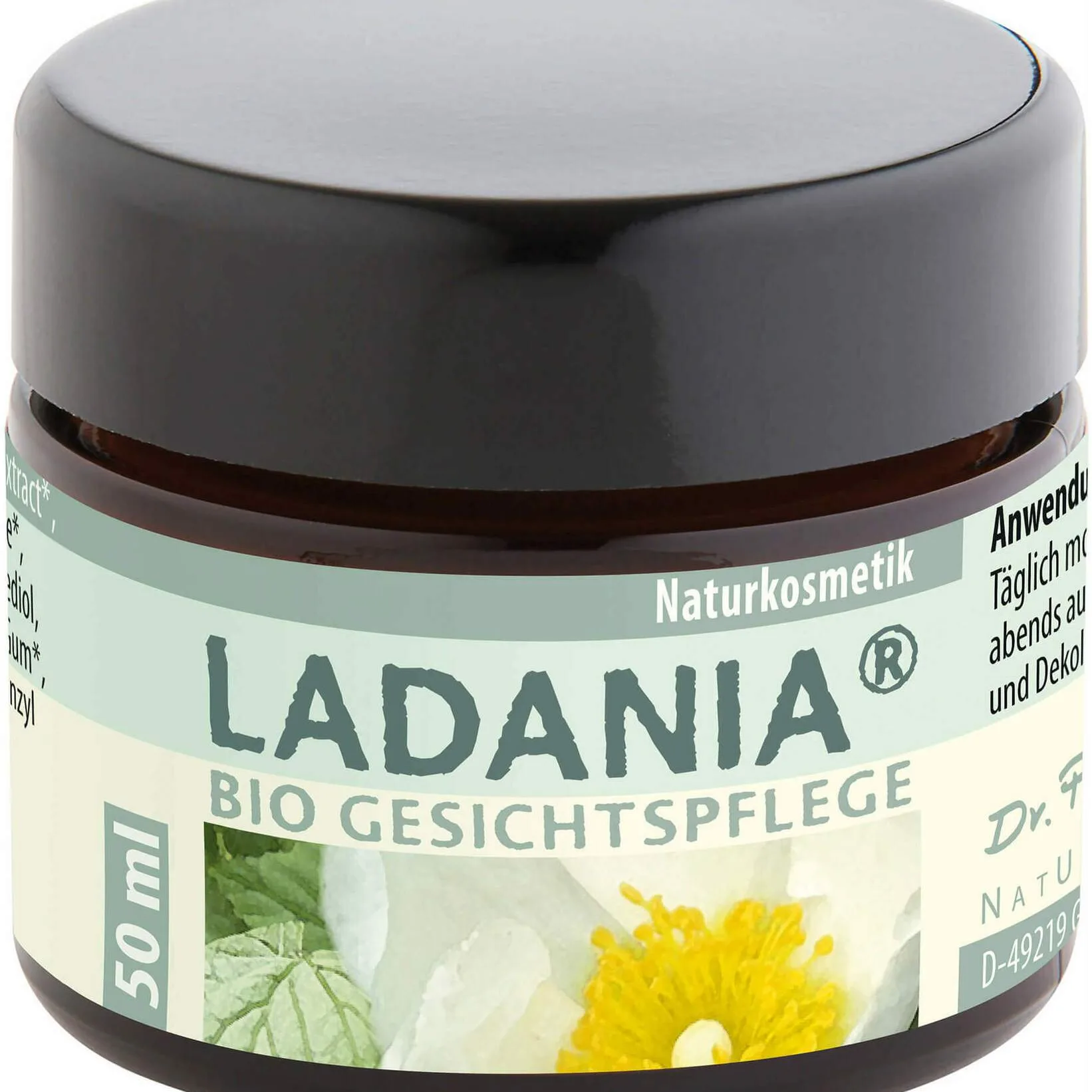Ladania Bio Gesichtspflege Creme 50ml - Zur Gesichtspflege
