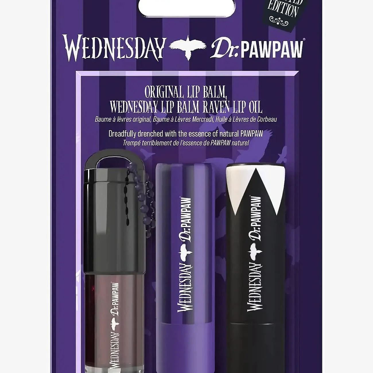 Dr.PawPaw Dr.pawpaw Wednesday Gift Set - Original, Sheer Black Balm & Lip Oil - Multi/patterned - 8 G
