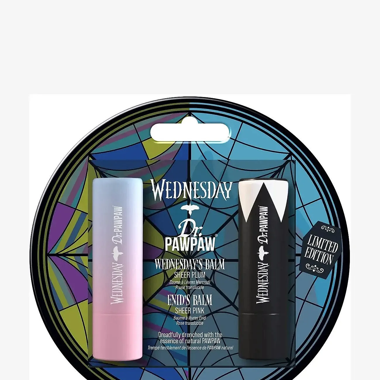 Dr.PawPaw Dr.pawpaw Wednesday Ophelia Hall Duo - Wednesday & Enid Balms - Pink - 8 G