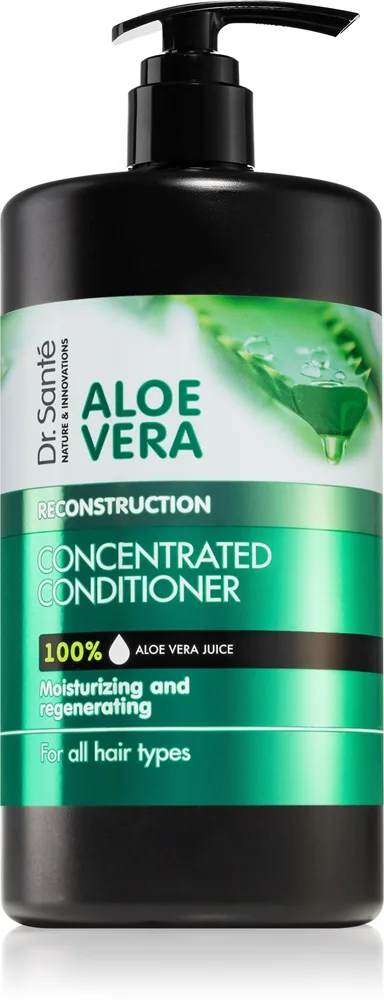 Dr. Santé Aloe Vera vahvistava ja uudistava hoitoaine sisältää aloe veraa 1000 ml