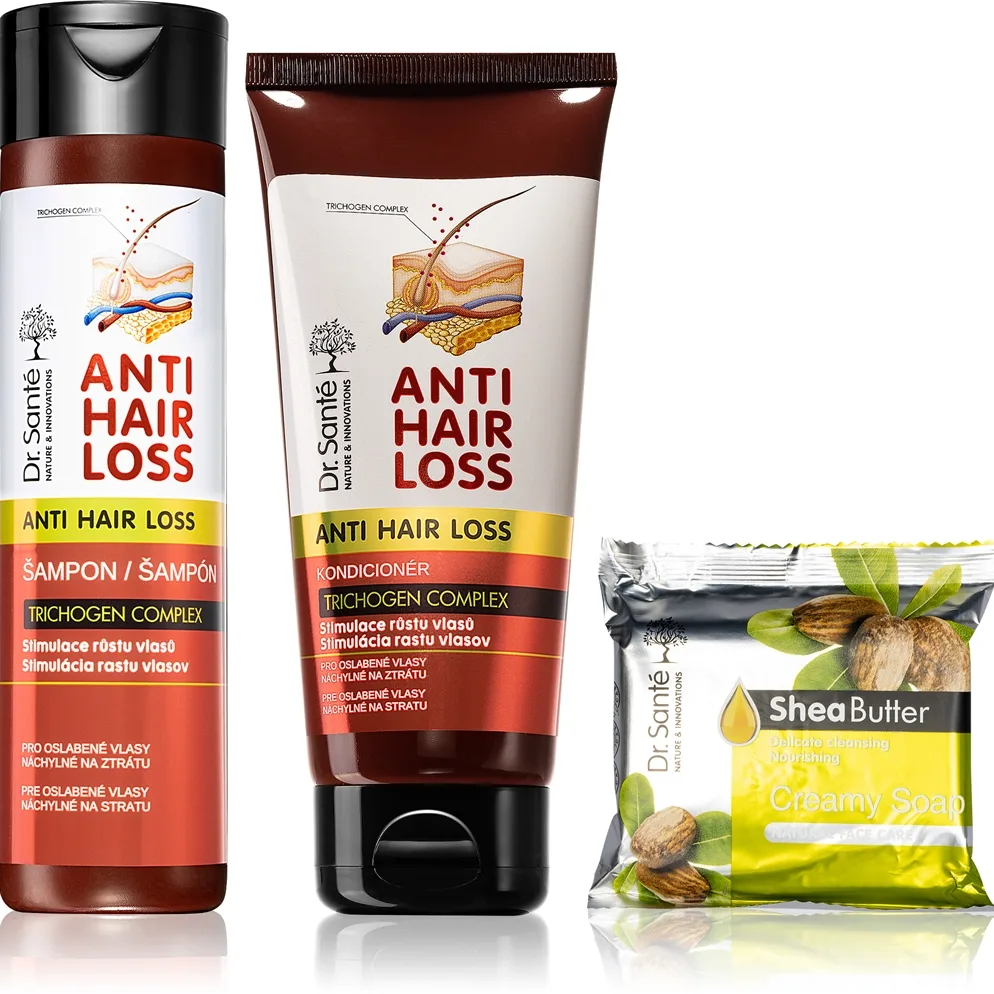 Dr. Santé Anti Hair Loss Ekonomiförpackning Mot håravfall
