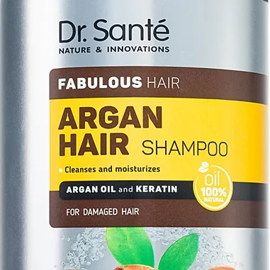Dr. Santé Argan Fugtgivende shampoo Til skadet hår 1000 ml
