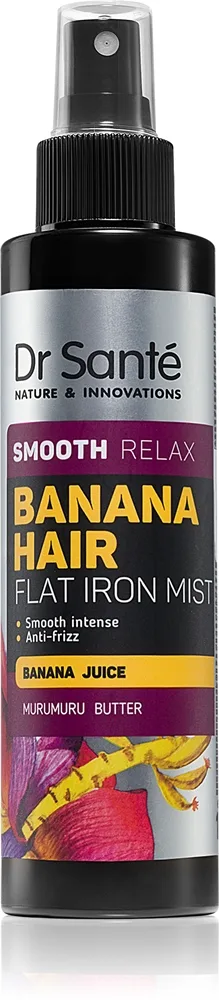 Dr. Santé Banana Heat Protection Hair Spray För att göra håret mjukt 150 ml
