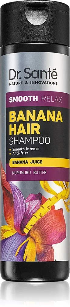 Dr. Santé Banana Mjukgörande schampo För att behandla krull banan 1000 ml
