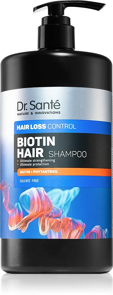 Dr. Santé Biotin Hair Förstärkning schampo mot håravfall 1000 ml