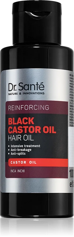 Dr. Santé Black Castor Oil elvyttävä hiusöljy 100 ml