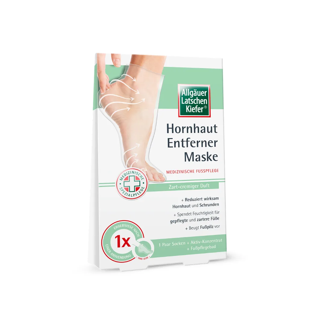 Allgäuer Latschen Kiefer Hornhaut Entferner Maske 1 Packung