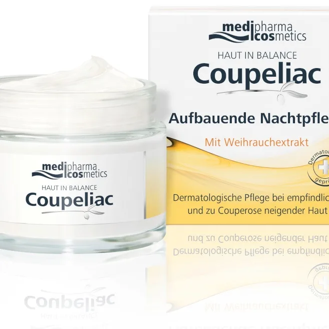 HAUT IN BALANCE Coupeliac aufbauende Nachtpflege 50 ml Creme