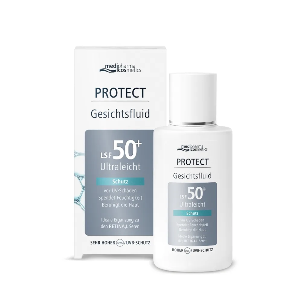 medipharma cosmetics Protect Gesichtsfluid LSF 50+ 50 ml Creme