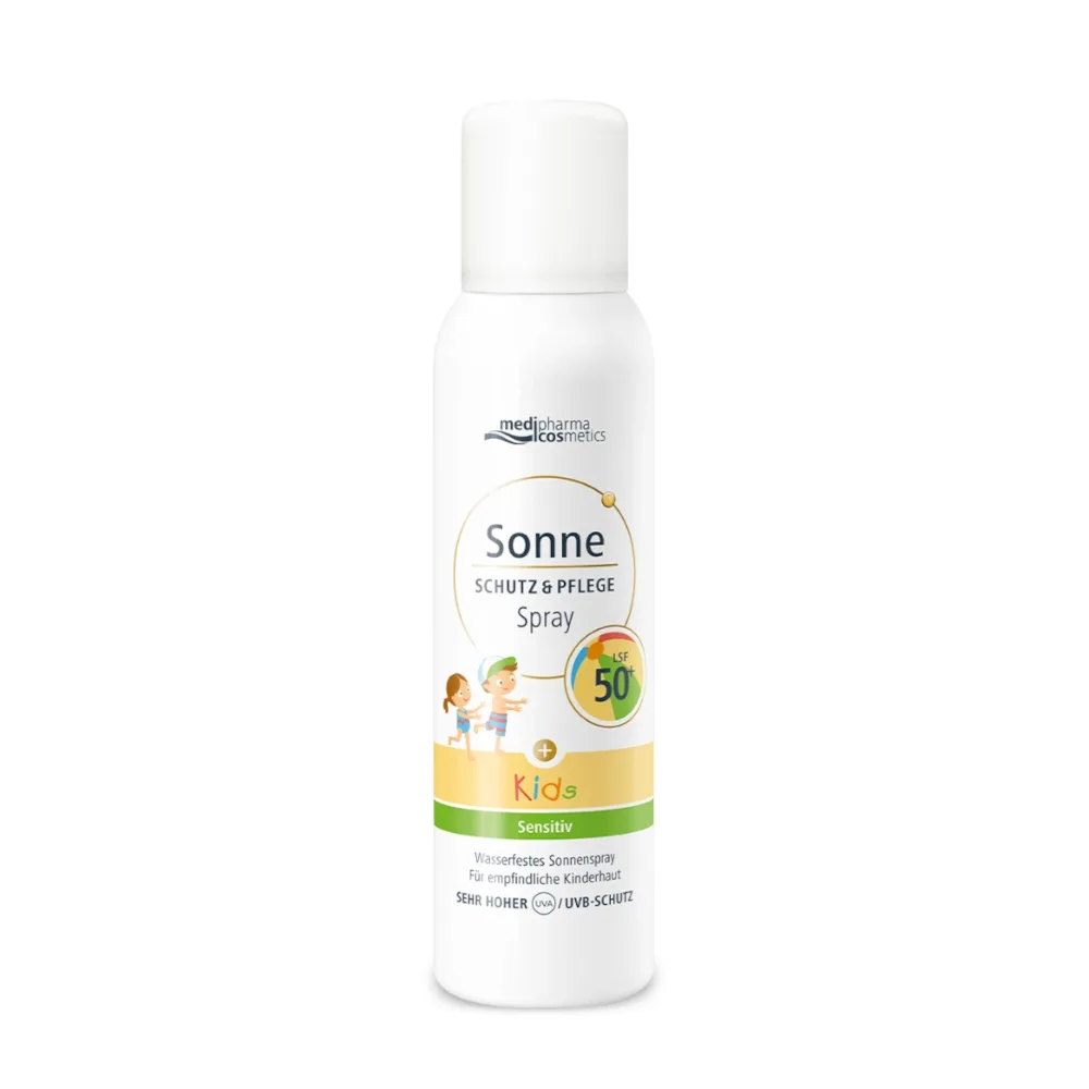 medipharma cosmetics Sonne SCHUTZ &amp; PFLEGE Kids LSF 50+ Aerosol-Spray 150 ml Spray