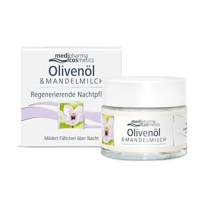 OLIVEN-MANDELMILCH regenerierende Nachtpflege 50 ml Nachtcreme