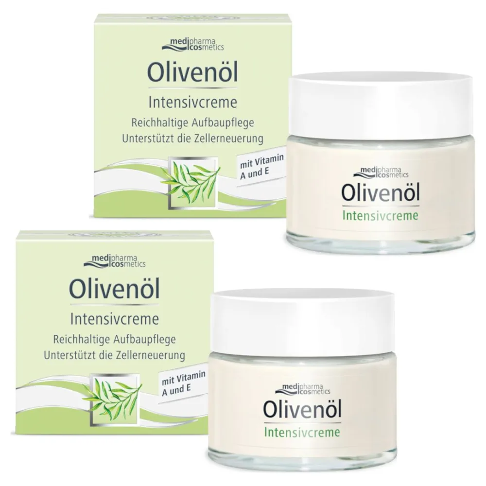 Olivenöl Intensivcreme Doppelpack 2X50 ml Creme