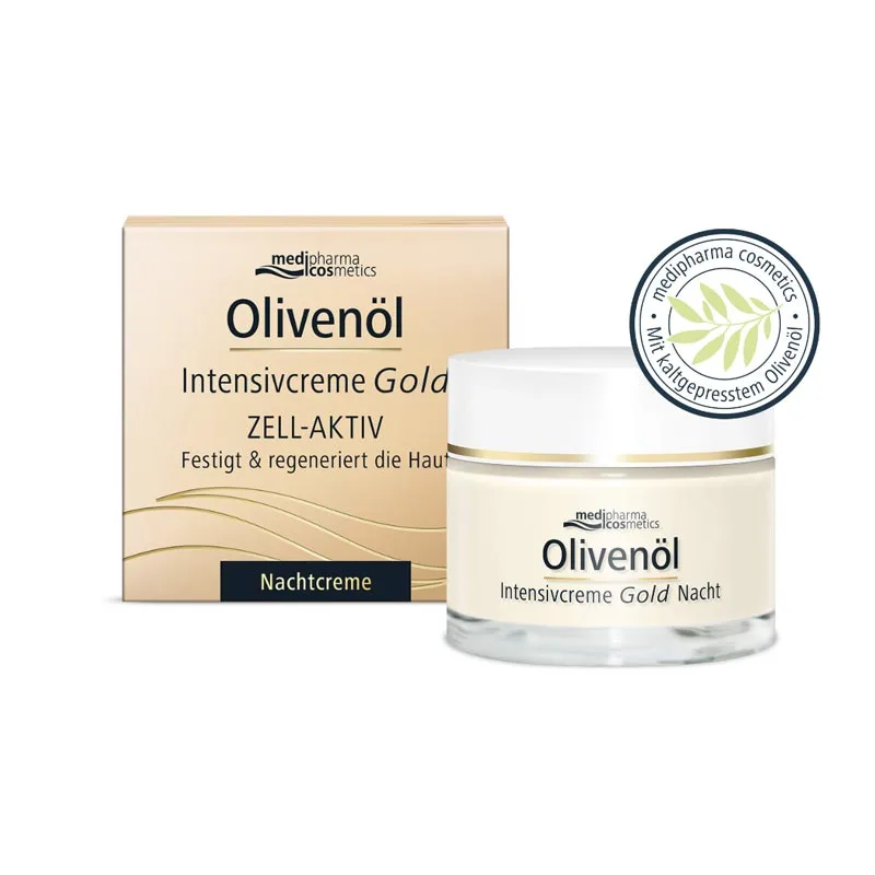 Olivenöl Intensivcreme Gold Zell-aktiv Nachtcreme 50 ml Nachtcreme