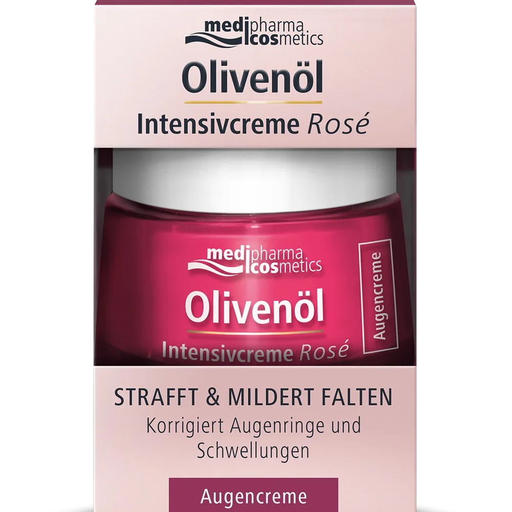 OLIVENÖL Intensivcreme Rose Augencreme 15 ml Augencreme
