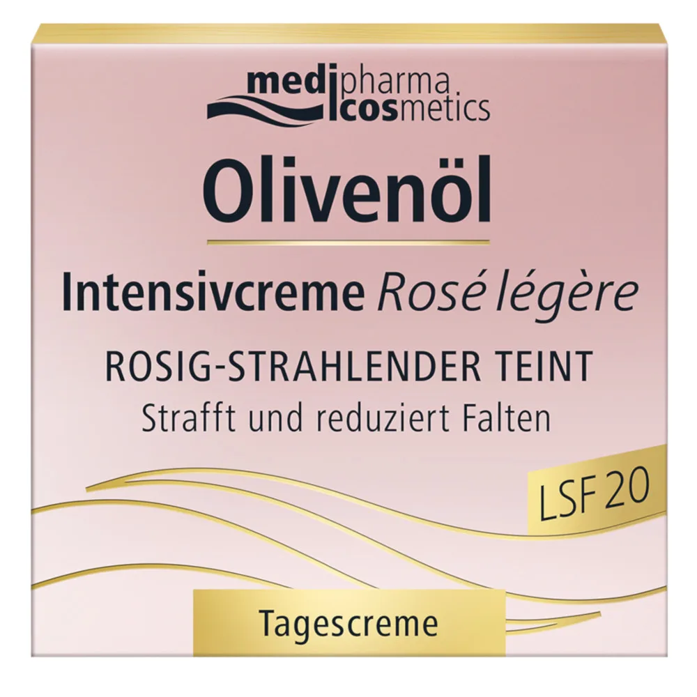 Olivenöl Intensivcreme Rose legere LSF 20 50 ml Creme