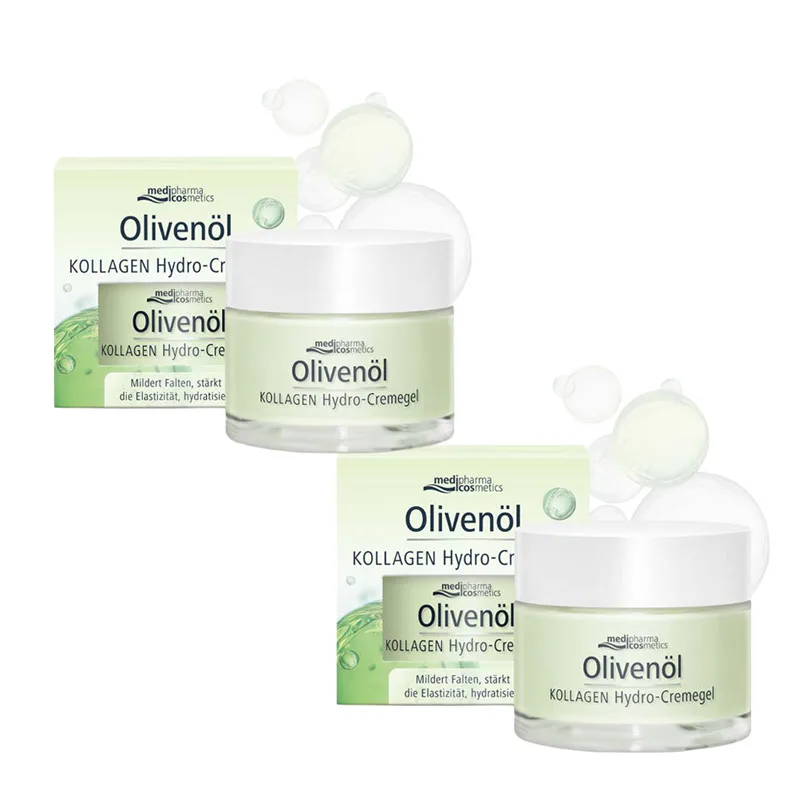 Olivenöl Kollagen Hydro-Cremegel Doppelpackung 2X50 ml Creme
