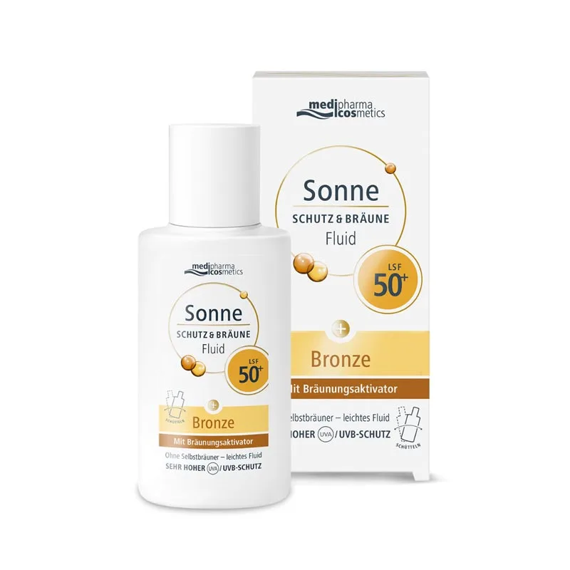Sonne SCHUTZ &amp; BRAEUNE Fluid  LSF 50 Bronze  50 ml Creme