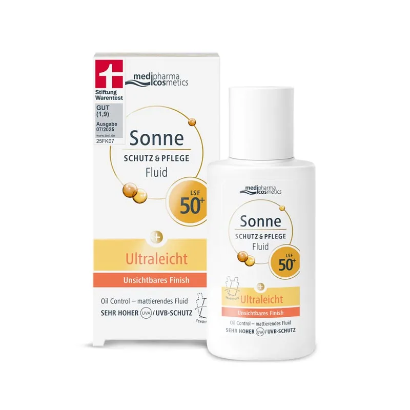 SONNE Schutz &amp; Pflege Fluid Ultraleicht LSF 50+ 50 ml Lotion