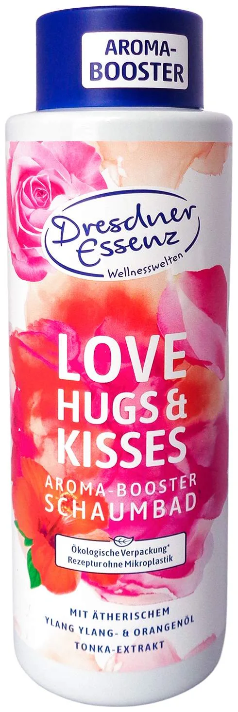 Dresdner Essenz Schaumbad Love, Hugs And Kisses 500 ml - Badezusatz