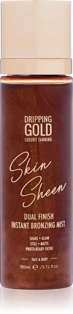 Dripping Gold Luxury Tanning Skin Sheen Bronzespray til krop 110 ml