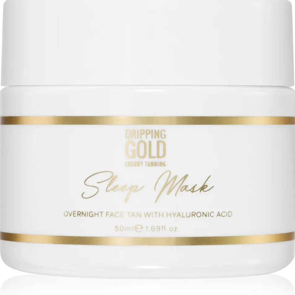 Dripping Gold Sleep Mask Brun-utan-sol ansiktsmask för natten Skugga Medium/Dark 50 ml