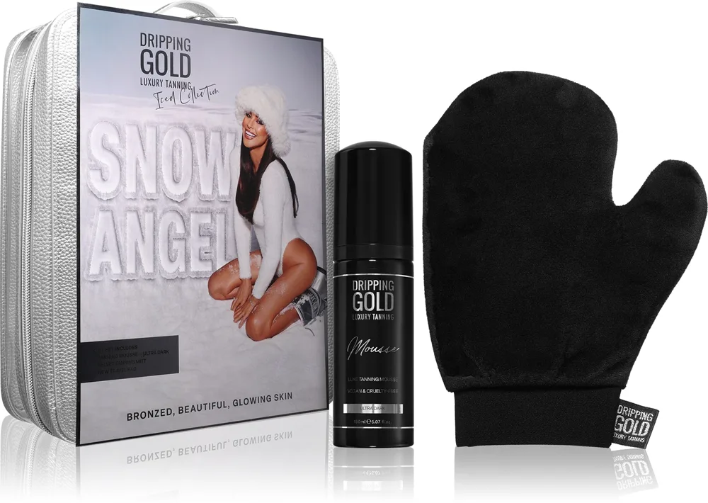 Dripping Gold Snow Angel Presentförpackning för kropp 2 st.