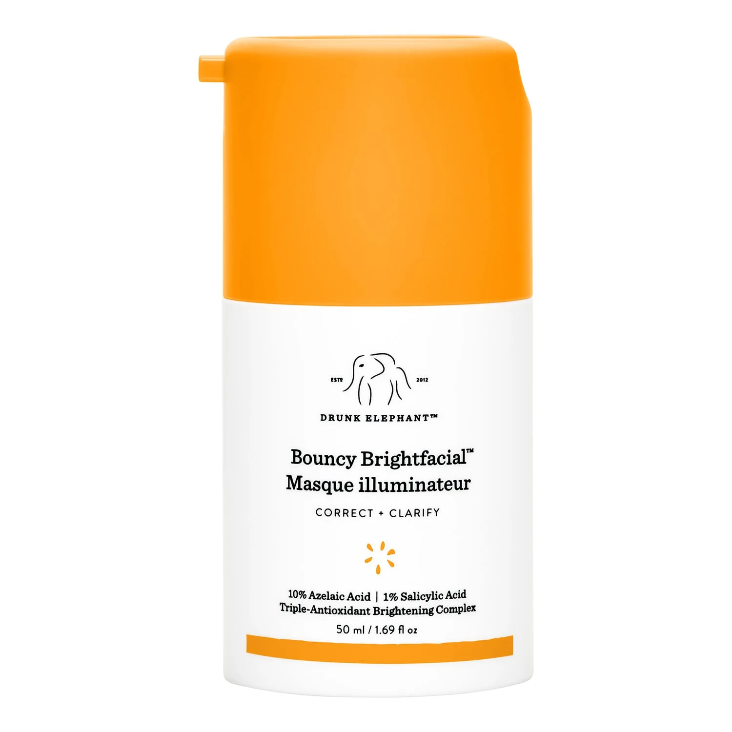 Bouncy Brightfacial™ - Clarifying Face Mask - Ansiktsmask Hyperpigmentering