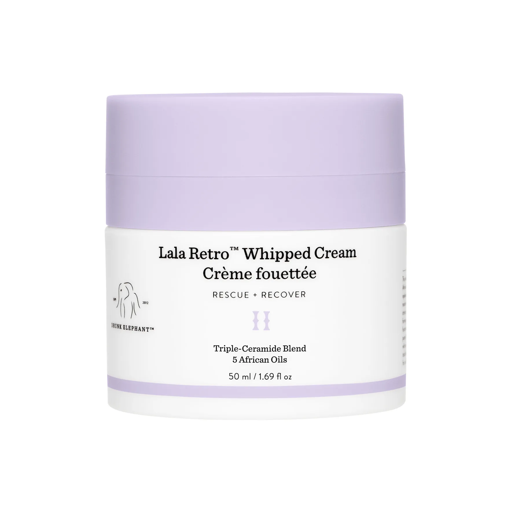 Drunk Elephant - Lala Retro™ Whipped Cream - Ansigtscreme Til Tør Hud - Drunk Elep Whip Cream Face 50ml- - For Women