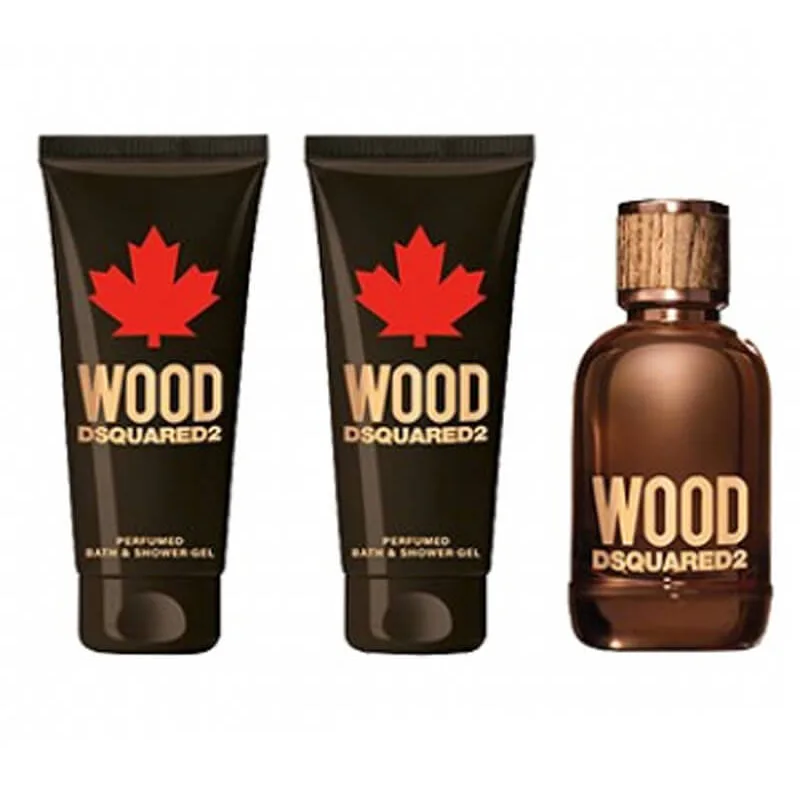 Dsquared2 Wood Pour Homme Gift Set EDT 100 ml