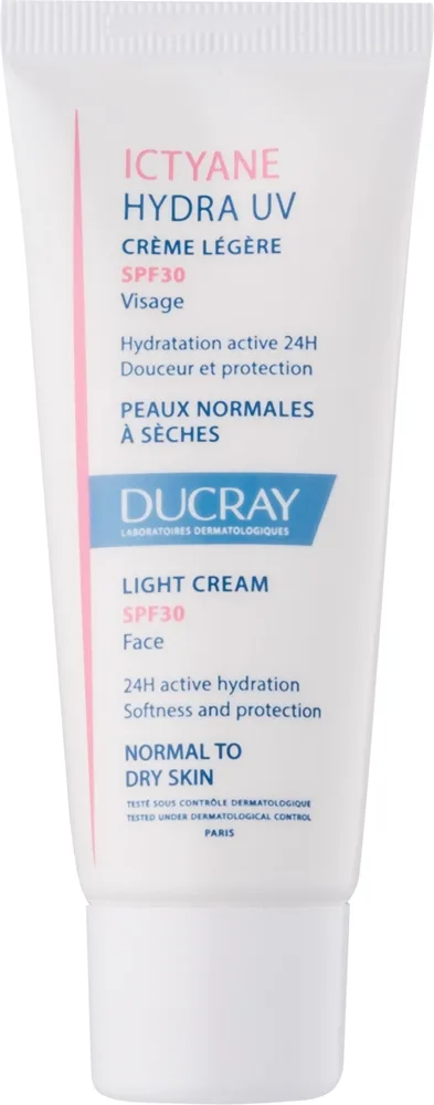 Ducray Ictyane Lätt fuktgivare för normal till torr hud SPF 30 40 ml