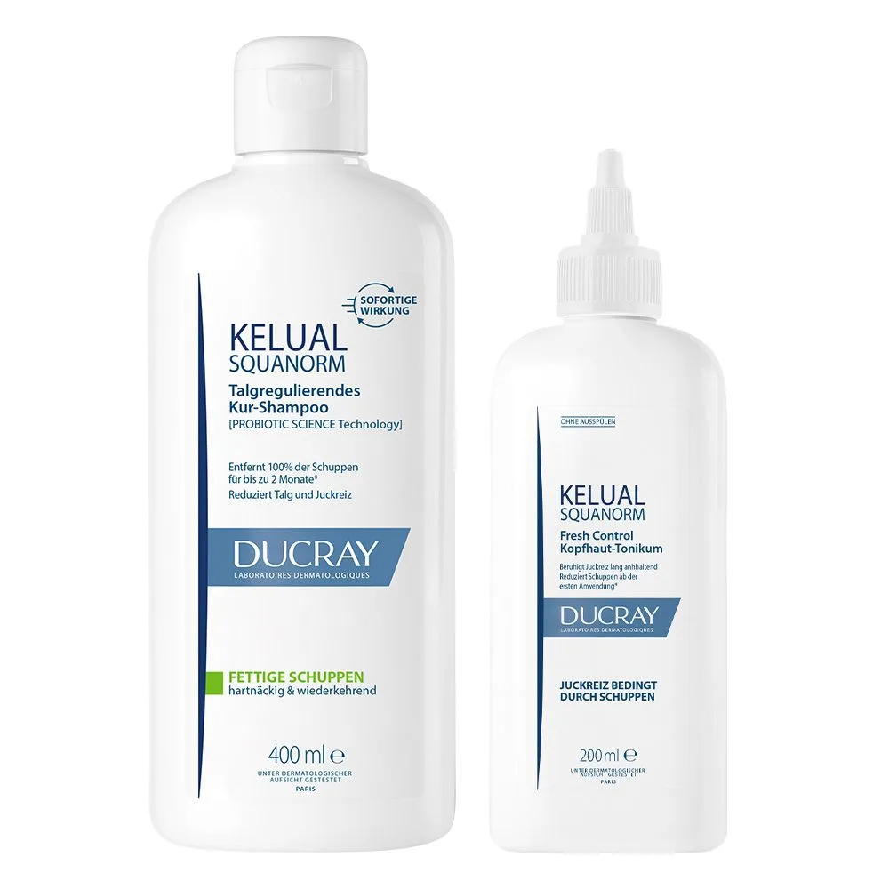 DUCRAY KELUAL SQUANORM Shampoo & Tonikum Set 1 St Sparset