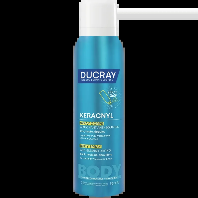 Ducray Keracnyl Body Spray 150 ml