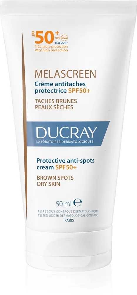 Ducray Melascreen pigmenttiläiskiä ehkäisevä suojavoide kuivalle iholle 50 ml