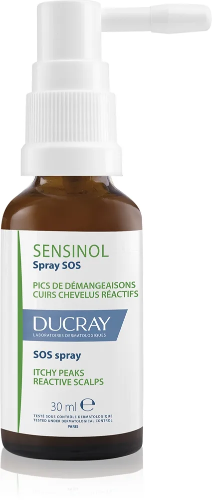 Ducray Sensinol SOS spray rauhoittava suihke ärtyneelle ja kutiavalle päänahalle 30 ml