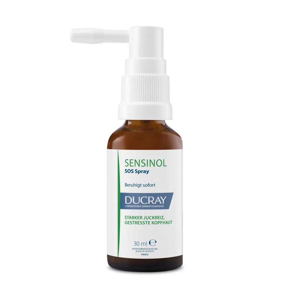 Ducray Sensinol SOS spray rauhoittava suihke ärtyneelle ja kutiavalle päänahalle 30 ml
