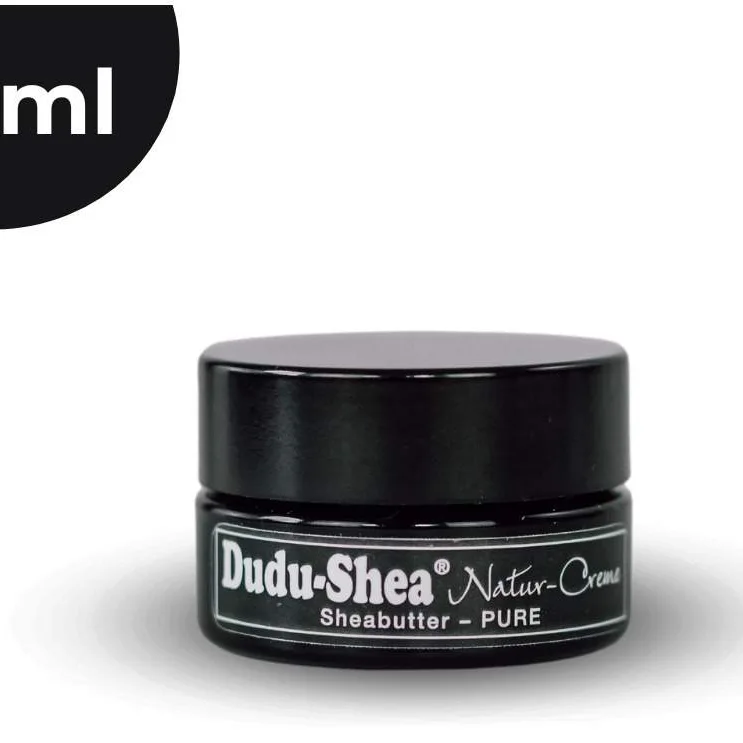 Dudu-Shea ® PURE reine afrikanische Sheabutter Natur-Creme 15 ml - Zur Körperpflege