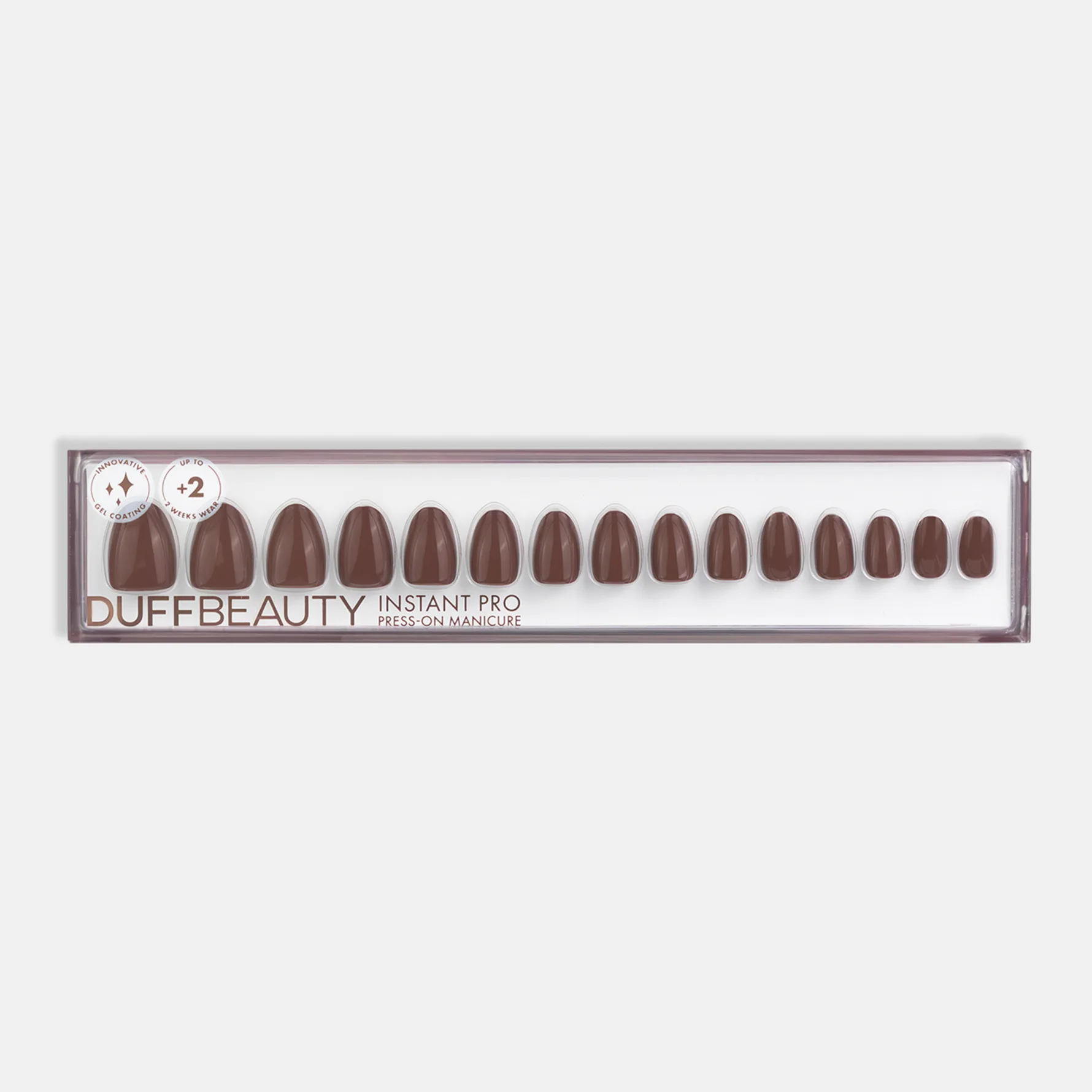 Espresso, Short Almond - Instant Pro Press-on Manicure